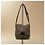 Borsa Fendi Mamma Baguette Zucca Canvas Marrone Monogramma - vista 2