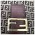 Borsa Fendi Mamma Baguette Zucca Canvas Marrone Monogramma - vista 5