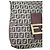 Borsa Fendi Mamma Baguette Zucca Canvas Marrone Monogramma - vista 7