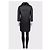 Cappotto in seta nero Louis Vuitton FR 36 / S usato - vista 3