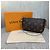 Louis Vuitton Mini Pochette Accessoires Marron - vue 2