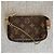 Louis Vuitton Mini Pochette Accessoires Marron - vue 3