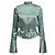 Autre Marque 8 By Yoox Blusa de seda verde com cinto