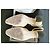 Chanel Bicolor Slingback-Pumps Beige und Schwarz Leder - Ansicht 6