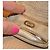 Borsa a tracolla Moschino Cheap and Chic in pelle beige - vista 4