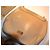 Borsa a tracolla Moschino Cheap and Chic in pelle beige - vista 5