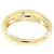 Cartier Ehering aus 18K Gelbgold mit Diamanten - Ansicht 3