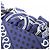 Hermès Hermes Eperon D'Or Bandana Twilly Sciarpa a Volant Muffler Nero Bianco Blu - vista 4