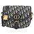 Borsa a tracolla Bobby Medium Christian Dior DIOR OBLIQUE Blu