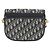Borsa a tracolla Bobby Medium Christian Dior DIOR OBLIQUE Blu - vista 2