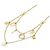 Christian Dior N2879WOMCY Halskette Weiß Golden