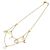 Christian Dior N2879WOMCY Halskette Weiß Golden - Ansicht 2
