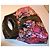Bolso de mano Kenzo floral Negro Rosa Blanco - vista 4
