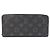Louis Vuitton Monogram Eclipse Zippy Wallet Black