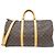 Louis Vuitton Monogram Keepall Bandoulière Boston Tasche Braun