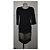 Autre Marque Class Cavalli Schwarzes Kleid mit Leoparden-Print Leopardenprint - Ansicht 2