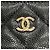 Pouch piccola con zip Classic Small in pelle Caviar Chanel Nero - vista 7