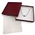 Collier Gucci Web Line Sherry AG925 avec détail rayé Argenté - vue 2
