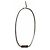 Collier Gucci Web Line Sherry AG925 avec détail rayé Argenté - vue 4