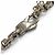 Collier Gucci Web Line Sherry AG925 avec détail rayé Argenté - vue 7