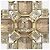 Broche de strass CHANEL C22B Coco Mark Prata Rosa - vista 6