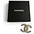 Broche Chanel Coco Mark con strass y perlas falsas Dorado - vista 2