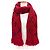 Louis Vuitton Ruby Wollseiden-Stola Rot - Ansicht 2