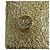 Broche Quadrada Chanel L24S Coco Mark em Pérolas Eco e Strass Preto Branco Dourado - vista 6