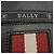 Borsa a tracolla a righe Bally Holm in pelle bovina Nero - vista 10