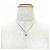 Collana Chanel B25C CC Logo Crystal Cube Argento - vista 3