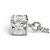Collana Chanel B25C CC Logo Crystal Cube Argento - vista 6