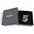 Broche de couro com strass Chanel B23P No.5 Coco Mark Preto Dourado - vista 2