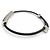 Bracciale Louis Vuitton Champs-Élysées Nero Argento - vista 3