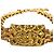 Collar Choker Motif Bolso Matelassé Chanel Coco Mark Dorado - vista 4