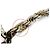 Autre Marque Collana lunga Tiffany & Co. 925 14K Twist Chain Combination Argento D'oro - vista 6