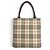 Burberry Vintage Logo Plate Mini Tote Bag Braun Beige - Ansicht 2