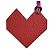 Hermès HERMES Petit H Heart Charm Borsa in pelle Rosso Blu navy - vista 2