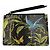 Gucci Leather Tropical Print Pouch Black