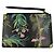 Gucci Leather Tropical Print Pouch Black - view 2