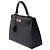 Hermès Borsa HERMES Kelly 25 in Pelle Nera - 103969 Nero - vista 5