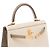 Hermès Borsa HERMES Kelly 25 in Pelle Bianca - 103938 Bianco - vista 7