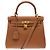 Hermès mala HERMES Kelly 25 em Couro Dourado - 103942 - vista 3