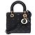 Autre Marque Borsa DIOR Lady Dior in Pelle Nera - 103953 Nero