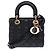 Autre Marque Borsa DIOR Lady Dior in Pelle Nera - 103953 Nero - vista 3