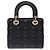Autre Marque Borsa DIOR Lady Dior in Pelle Nera - 103953 Nero - vista 4