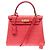 Hermès Borsa HERMES Kelly 25 in Pelli esotiche Rosa - 103973 - vista 3