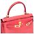 Hermès Borsa HERMES Kelly 25 in Pelli esotiche Rosa - 103973 - vista 7