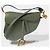 Autre Marque Borsa DIOR Saddle in Pelle Verde - 103952