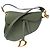 Autre Marque DIOR Saddle Tasche aus grünem Leder - 103952