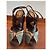 Fendi Python and Suede Platform Sandals Brown Python print - view 4